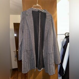 Black and gray light blazer jacket